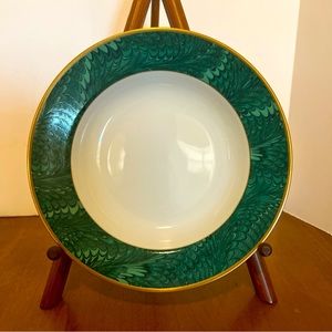 Plume D'Or Teal Green by FITZ & FLOYD Soup Bowl. 8 Available